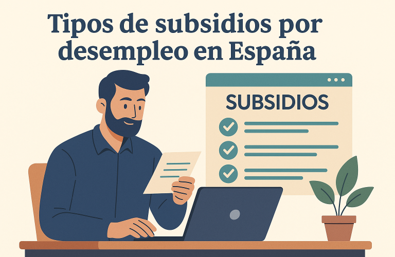 Tipos de subsidios por desempleo en España