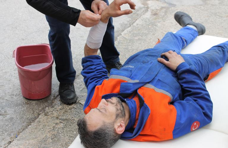 Accidente laboral en Barcelona