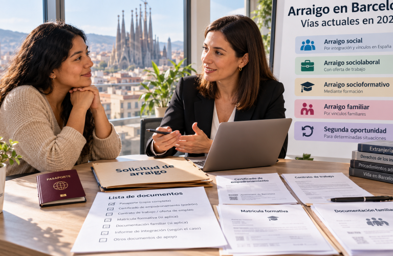 Consulta de Arraigo en Barcelona