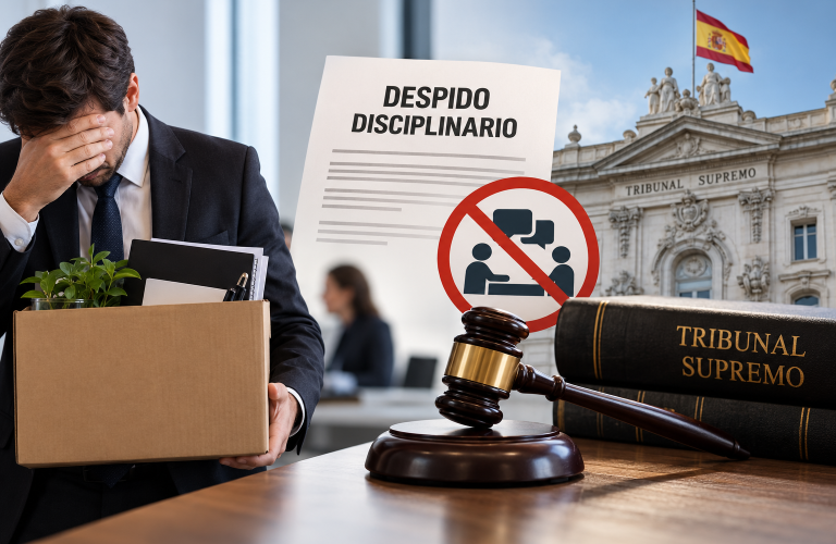 despido disciplinario sin audiencia
