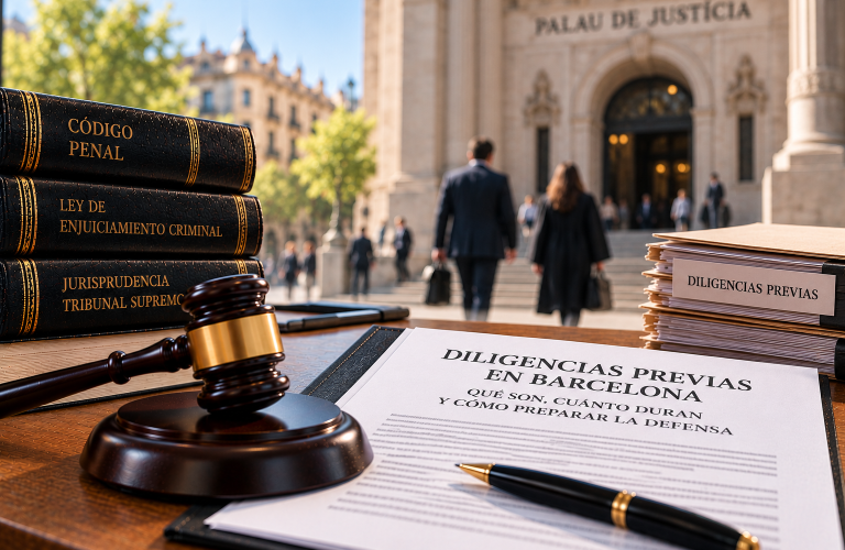 Diligencias previas ante el Palau de Justícia
