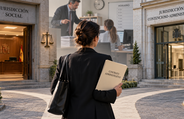 Encrucijada de jurisdicciones laborales