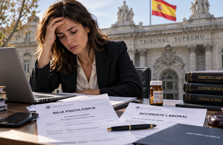 Estrés laboral ante el Tribunal Supremo