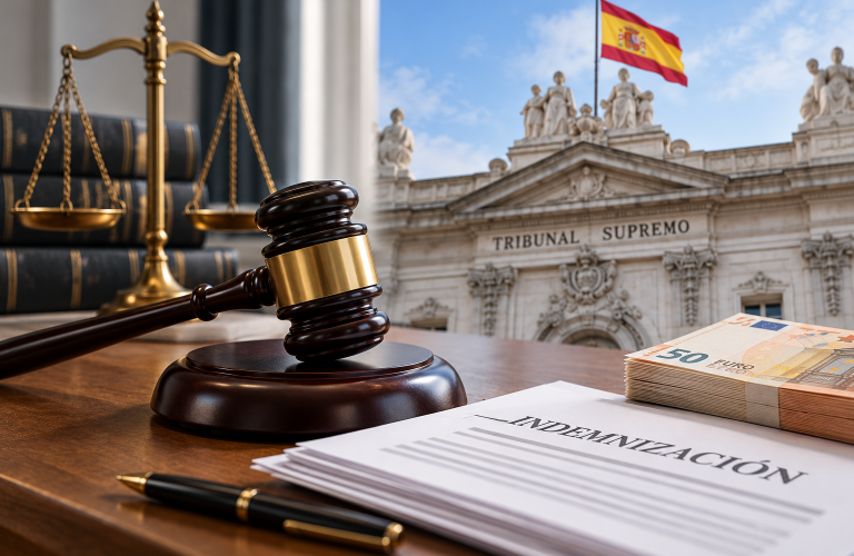 Indemnizacion ante el tribunal supremo