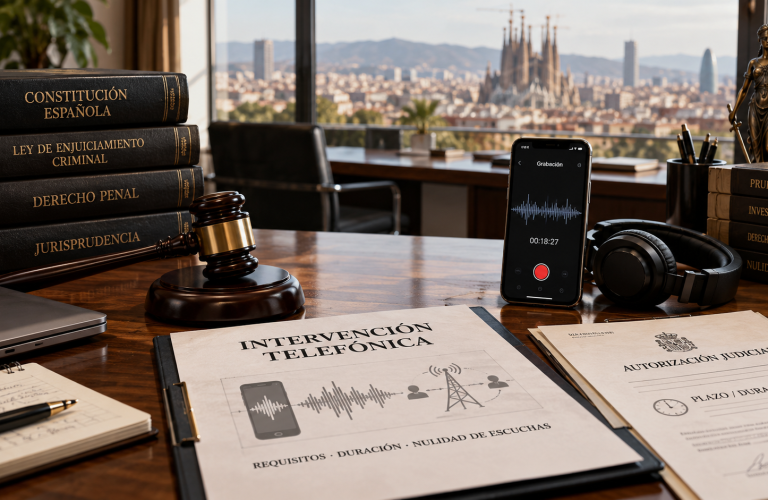 Investigación judicial en Barcelona