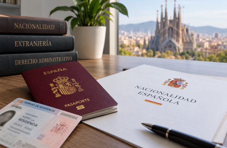 Nacionalidad y residencia española en Barcelona