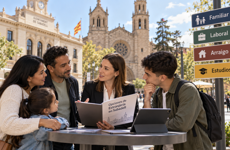 Orientación migratoria en Sabadell