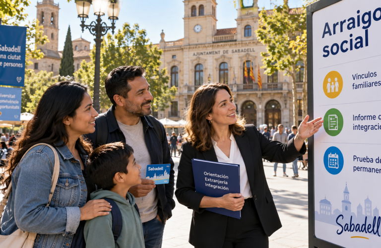 Orientación sobre arraigo social en Sabadell