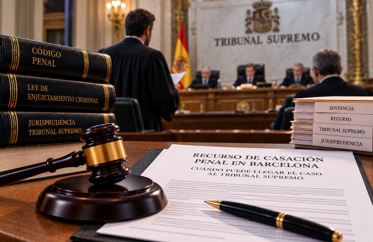 Recurso de casación ante el Supremo