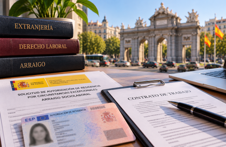 Trámites de residencia y empleo en Madrid