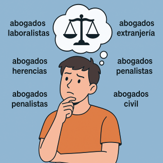 ¿Qué tipo de abogado necesito según mi caso?