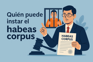 Quien puede instar el habeas corpus