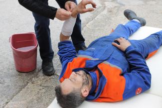 Accidente laboral en Barcelona