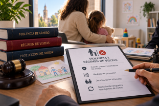 Protección infantil y régimen de visitas